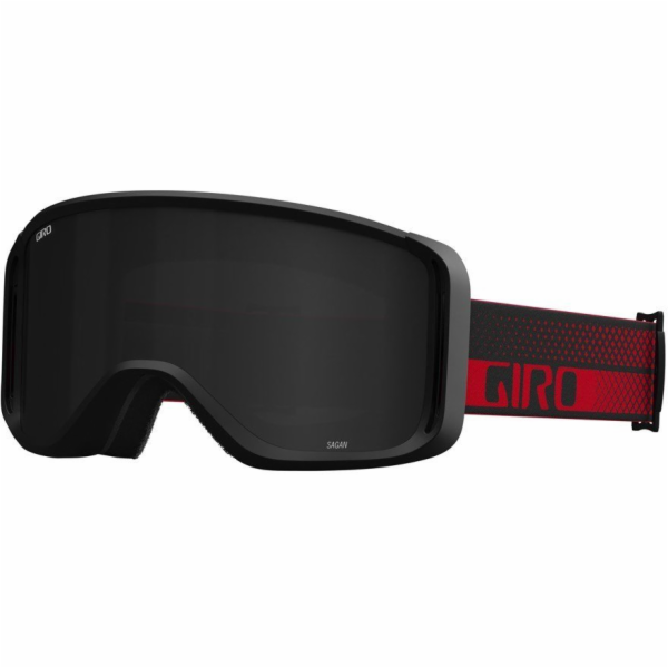 Giro Zimní brýle SAGEN RED FLOW (ULTRA ČERNÝ 00% S2 zorní...