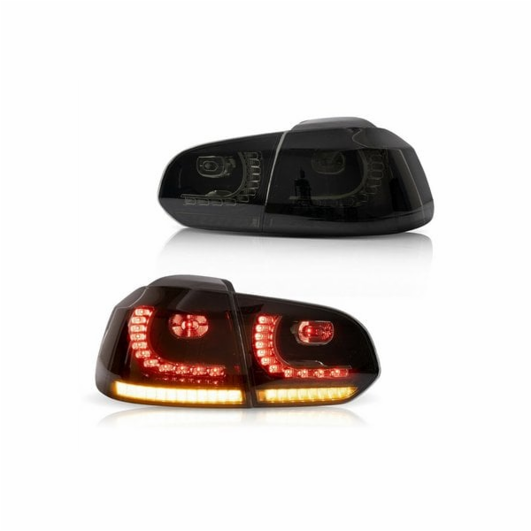 Car Light Zadní dynamická LED kouřová světla pro Volkswag...