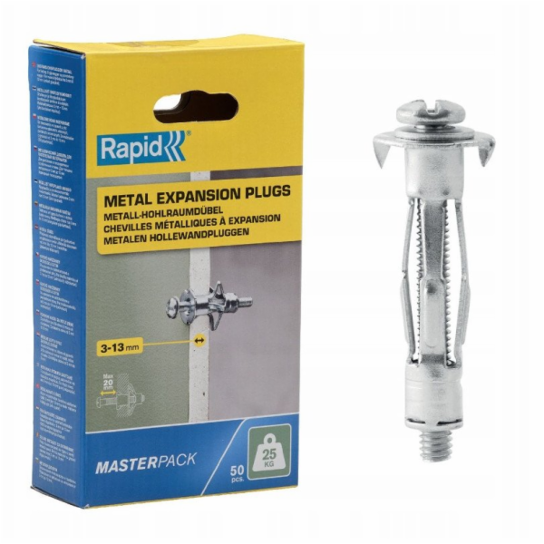 Heckermann&nbsp;hmoždinky&nbsp;do&nbsp;sádrokartonu&nbsp;m8x32,&nbsp;vrut&nbsp;m4x40&nbsp;50...