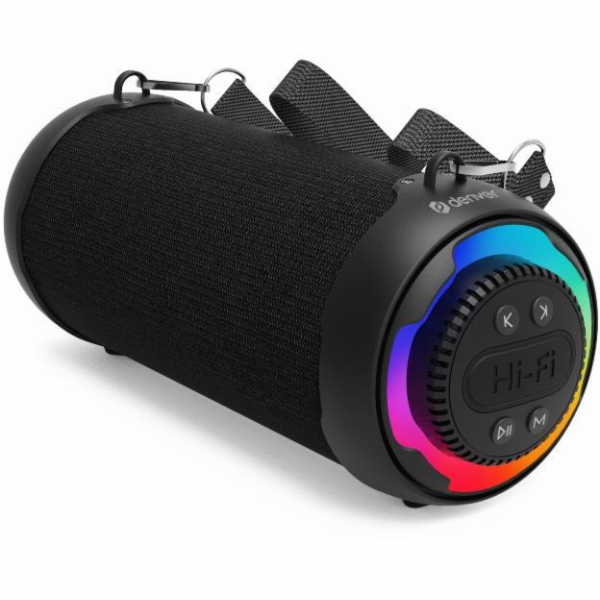 Denver BTG-213 100W Bluetooth reproduktor s RGB efekty