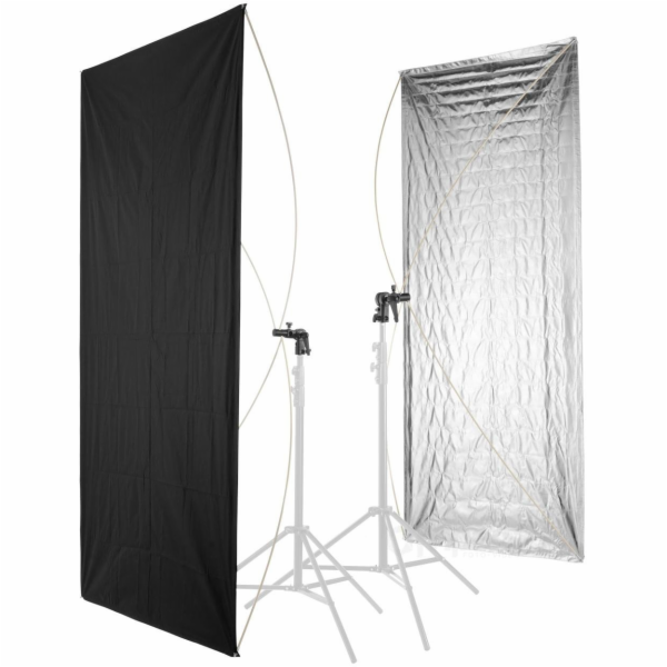 FEBI Falcon RR-5684SB1 Oboustranný panel 142x213cm stříbr...