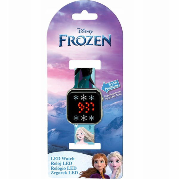 Euroswan Digitální LED náramkové hodinky Ledové královstv...