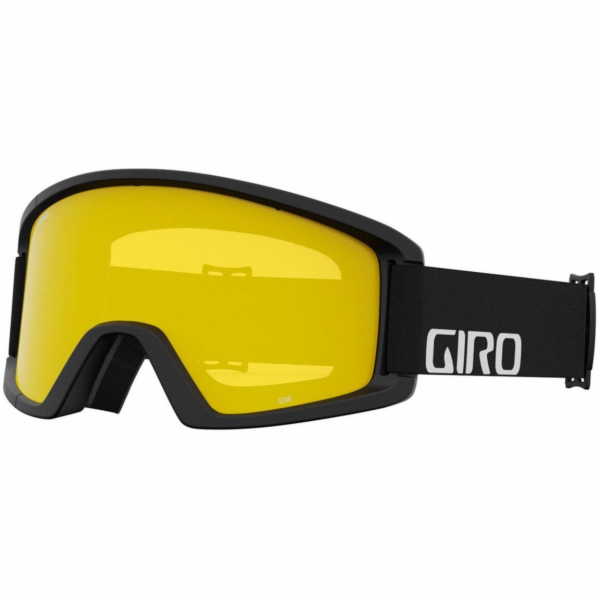 Giro Zimní brýle SEMI BLACK WORDMARK (zrcadlové čočky v b...
