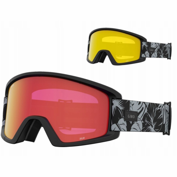 Giro Zimní brýle DYLAN BLACK & GREY BOTANICAL LX (Zrcadlo...
