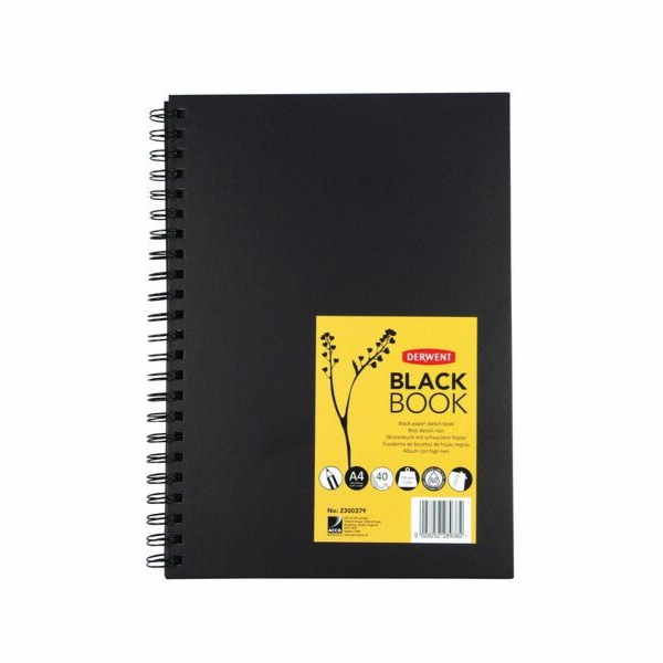 Derwent Skicák Black Book A4