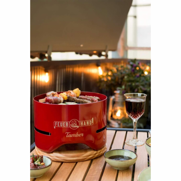 Ambiance Stolní gril Feuerhand Tamber Ruby Red