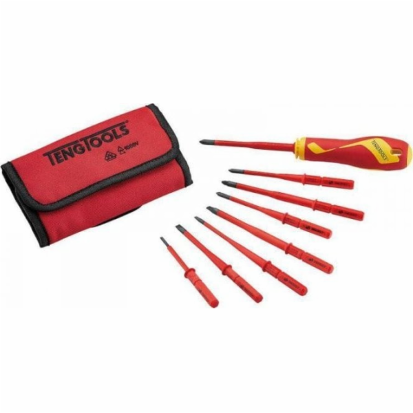 Teng Tools Sada šroubováků VDE 1000V, 9 kusů (1 sada)
