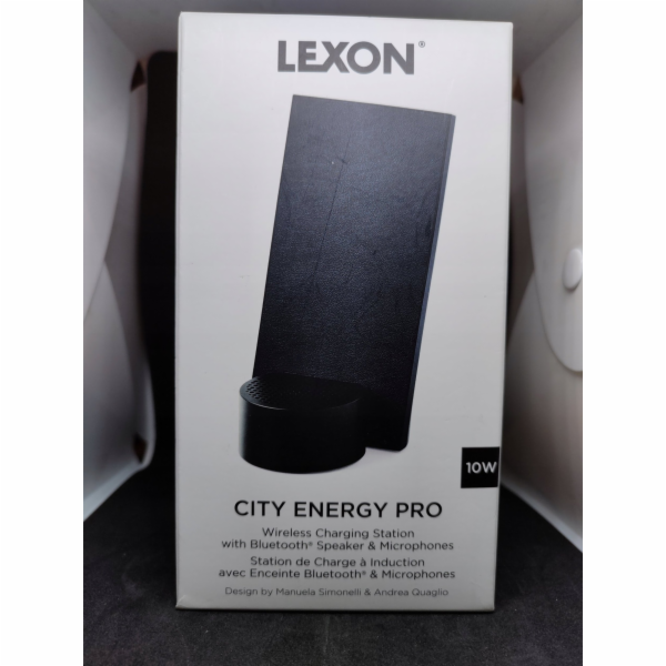 Lexon City Energy Pro 10W indukční nabíječka s Bluetooth ...