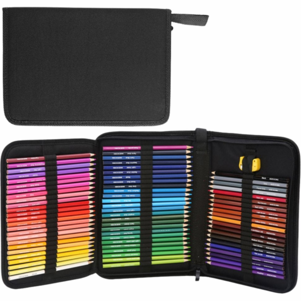 Lean Sada šestihranných kreslicích tužek, skicovací penál...