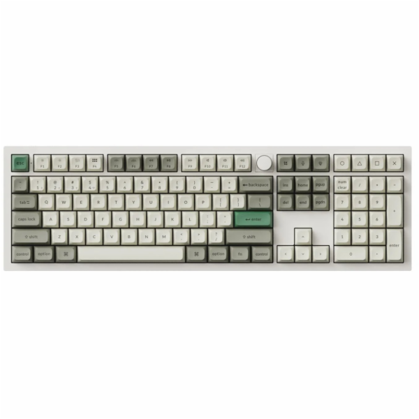 Keychron Q6 HE QMK Gateron klávesnice s dvojitou lištou a...