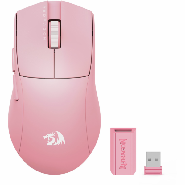 Redragon Myš M916 LIT růžová (M916P-LIT-1K)