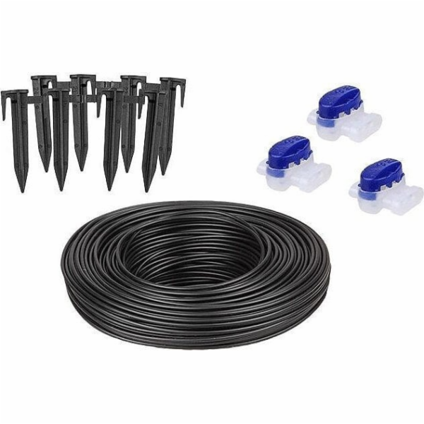 Worx Montážní sada kabel 50 m, 70 ks kolíkových konektorů...