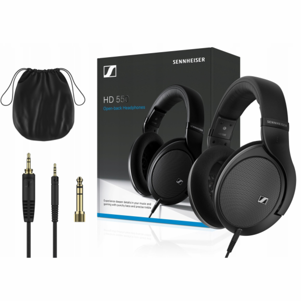Sennheiser HD 550 - Otevřená sluchátka přes uši