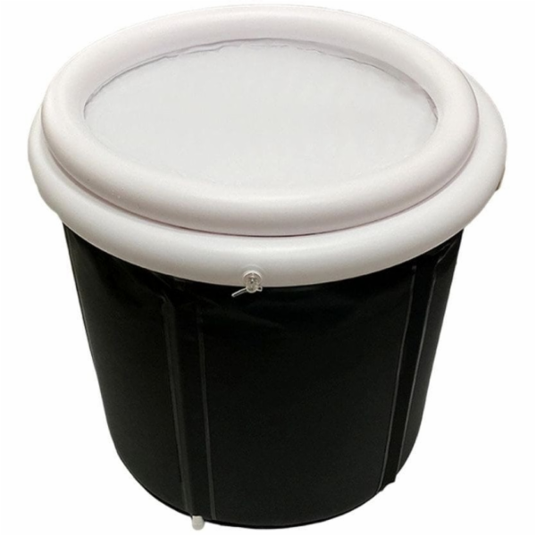 Master Skládací přenosná nafukovací vana 75 x 80 cm černá