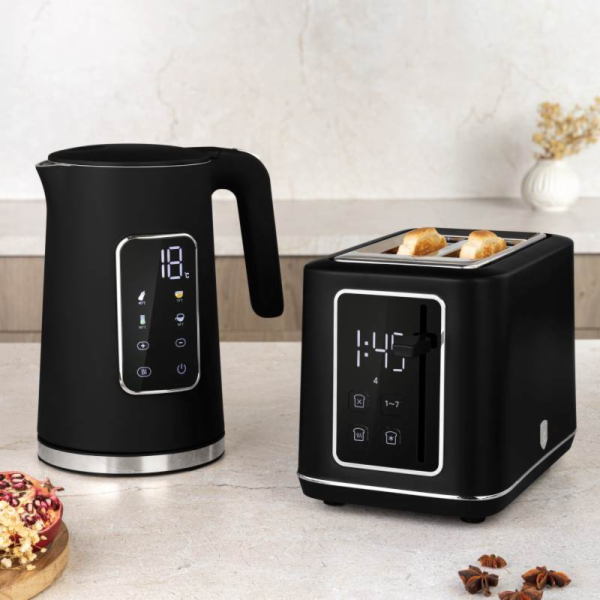 Topinkovač digitální nerez ocel Matte Black Collection BH...