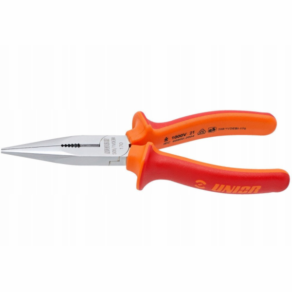Unior Kleště s dlouhými čelistmi 180, izolované