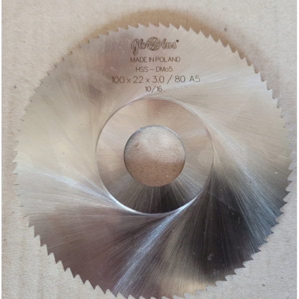 Wapienica PILNÍK FRÉZY FI 100.0 3.0 Z80A d22 HSS NFTE