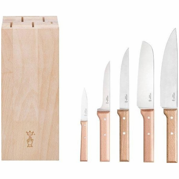 Opinel Premium Block s 5 paralelními noži