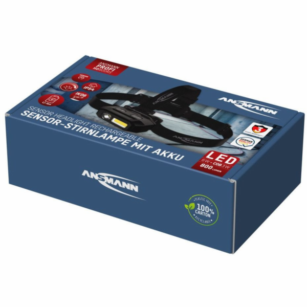 Ansmann RS800 LED Stirnlampe akkubetrieben 800 lm 990-00129
