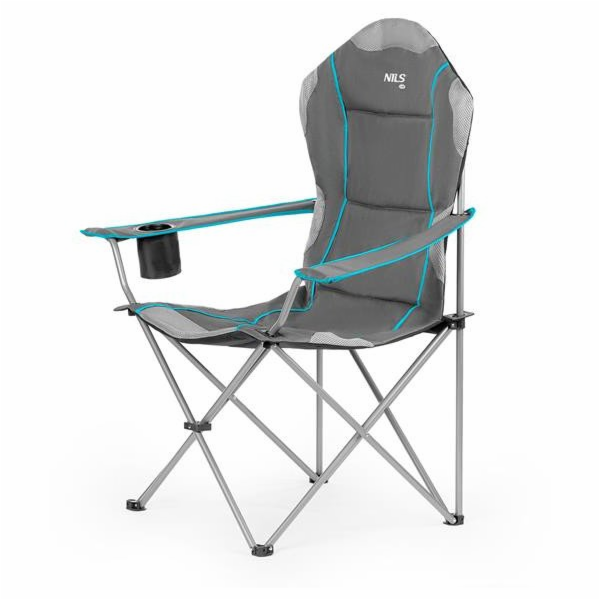 Nils Extreme NC3080 SVĚTLÉ ŠEDÉ KEMPOVACÍ ŽIDLE NILS