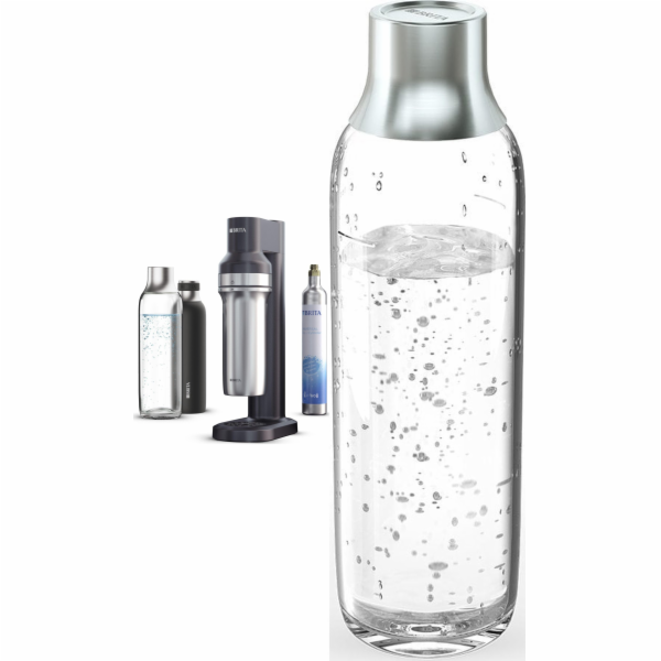 Brita sodaTRIO Black Saturator + sodaTRIO skleněná lahev ...