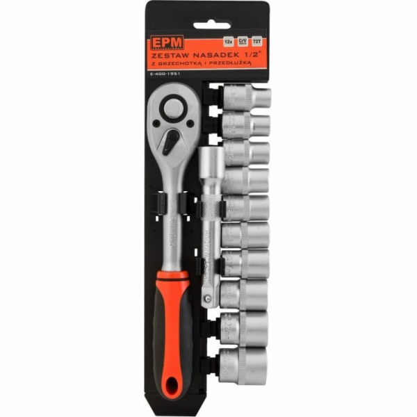 EPM Sada nářadí sada nástrčných klíčů 1/2  , 12 kusů