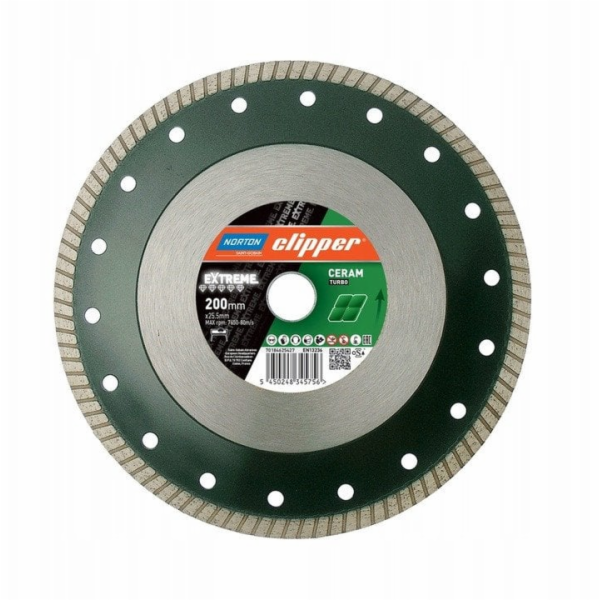 Norton Clipper Extreme Keramický Turbo - Kotouč 200x25,4 mm
