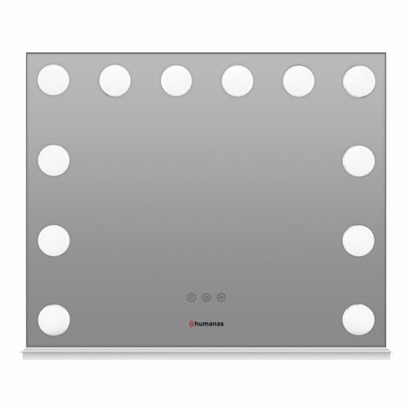 Humanas Kosmetické zrcátko Makeup Mirror HS-HM02 s LED sv...