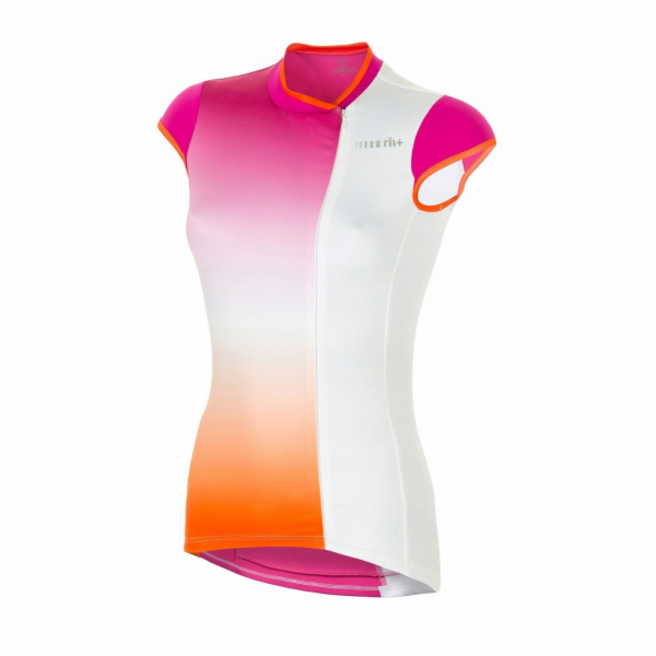 RH+ Ženský dres Fusion FUXIE/BÍLÁ/ORANŽOVÁ - L