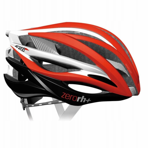 RH+ Cyklistická helma zeroZW ČERVENO-BÍLÁ - XS/M