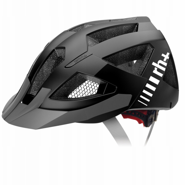 RH+ Cyklistická helma zeroBLACK COMBO MATT BLACK - XS/M