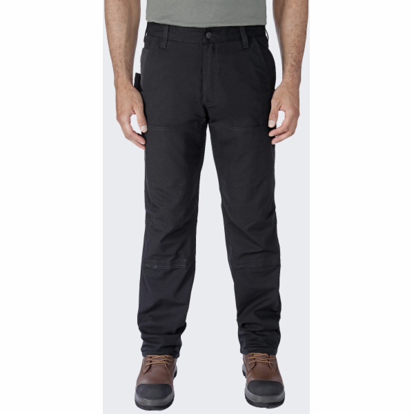Carhartt Černé pracovní kalhoty Rugged RipSto