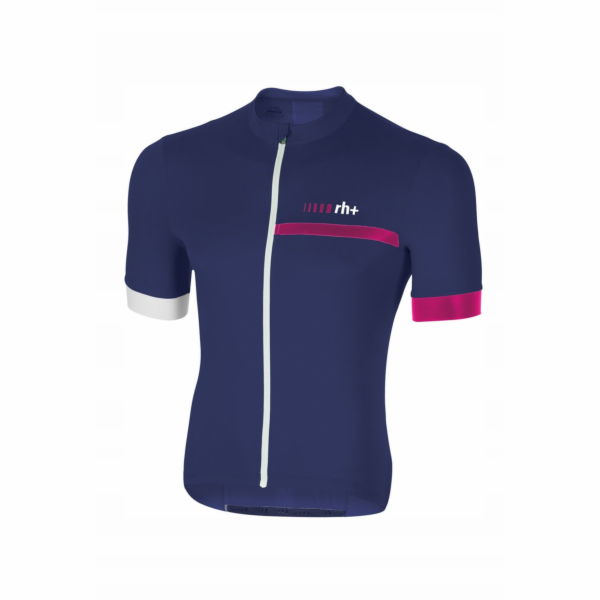 RH+ Prime Jersey TMAVĚ MODRÁ/FUKSIA/BÍLÁ - L
