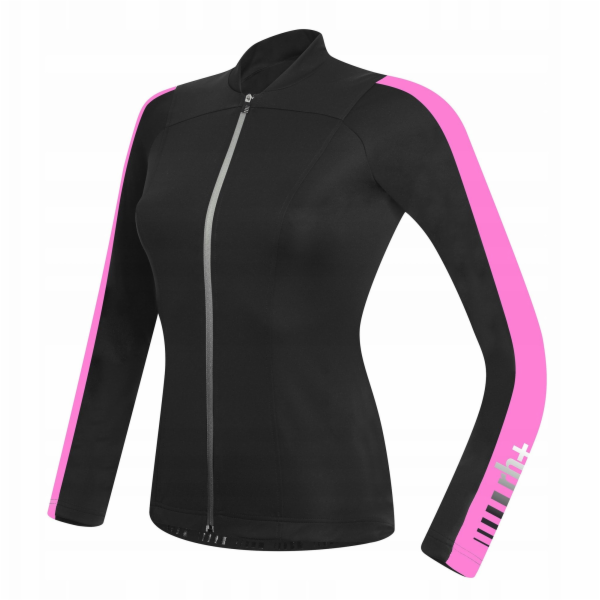 RH+ Dámský cyklistický dres zeroSpirit LS FZ ČERNÁ-TMAVĚ ...