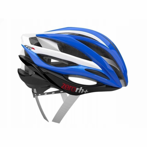 RH+ Cyklistická helma zeroZW LESKLÁ MODRÁ-LESKLE BÍLÁ - XS/M