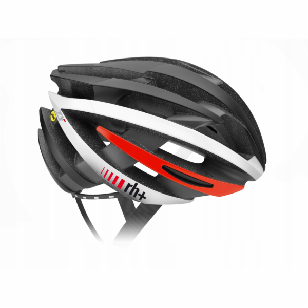 RH+ Cyklistická helma ZeroZY MIPS MATT BLACK-ARROW SHINY ...