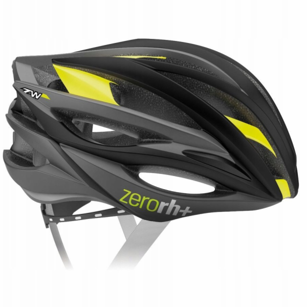 RH+ Cyklistická helma zeroZW MATNÁ ČERNÁ - MATNÁ ŽLUTÁ FL...