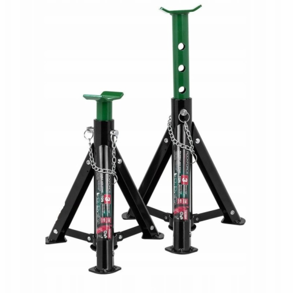 Rockforce Skládací zvedáky pro auta 3t (sada 2 ks)