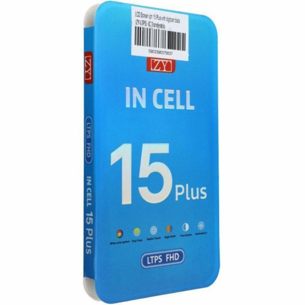 Partner Tele.com Dotykový displej pro iPhone 15 Plus, čer...