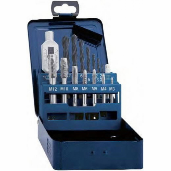 Bituxx Sada závitníků a závitníků, 40 dílů (M3-M12), kovo...