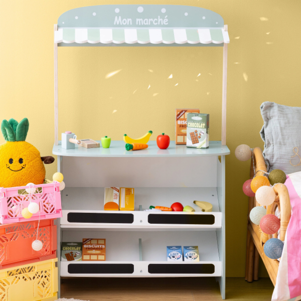 Atmosphera Dřevěný dětský obchod MINTY, 60 x 29 x 99 cm