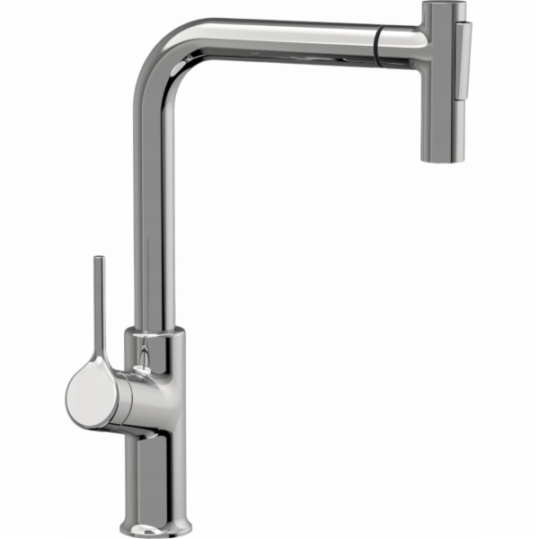 Invena Dřezová baterie FARSALA, s výsuvným výtokem, chrom...