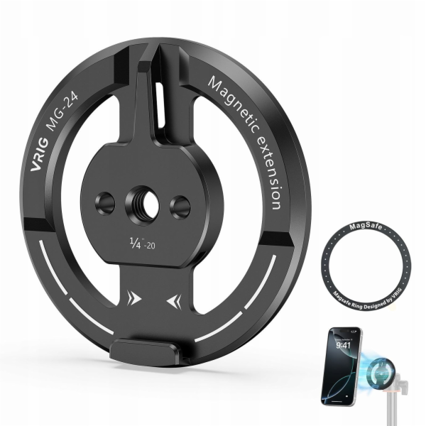 VRIG Magnetický držák Magnetická deska pro iPhone Magsafe...