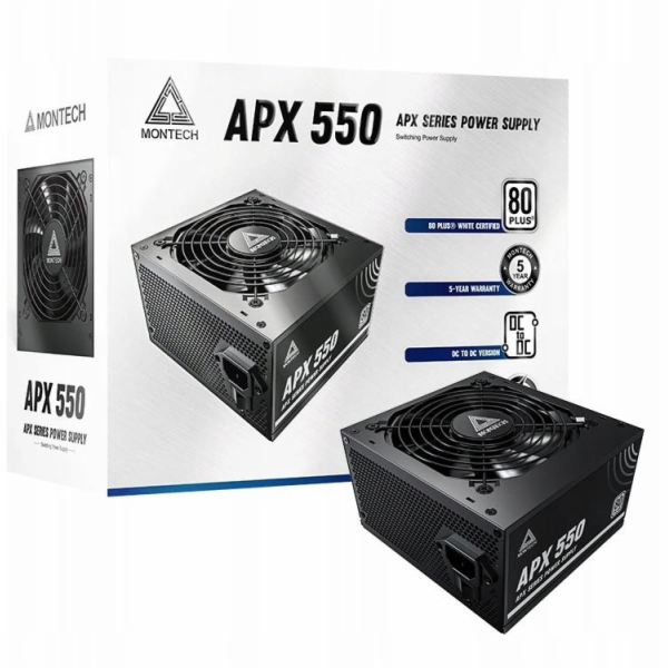 Montech APX550 550W počítačový napájecí zdroj
