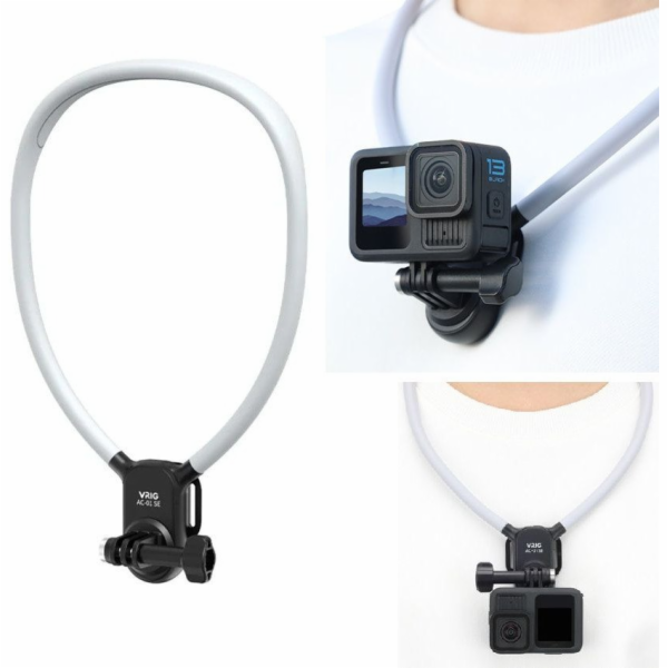 VRIG Držák na krk pro GoPro Hero 13 12 11 10 Xiaomi SJCAM...