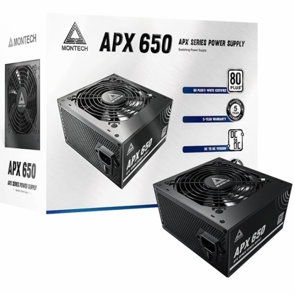 Montech APX650 650W počítačový napájecí zdroj
