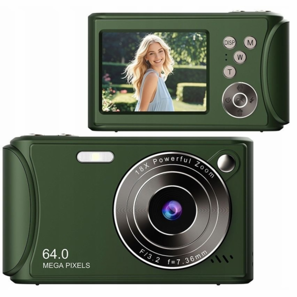 Xrec Fotografie digitálním fotoaparátem, videa 64MP, 4K/3...