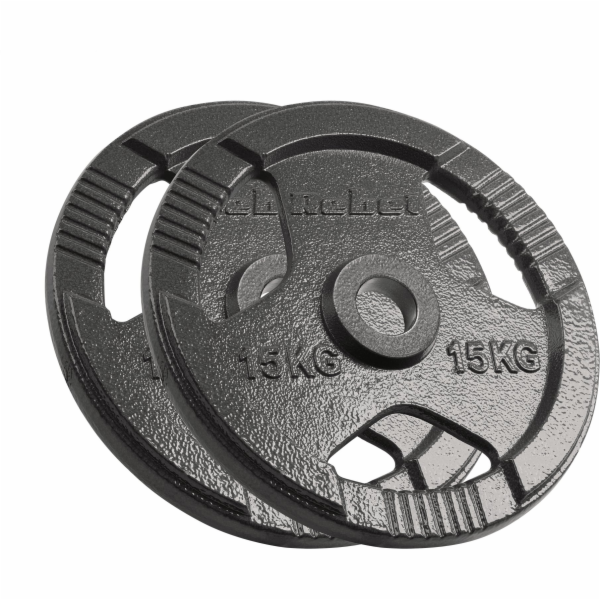 Rebel Sada olympijských závaží z litiny 2x15kg, otvor 51m...
