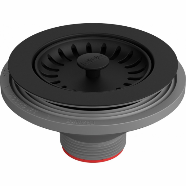 Franke Color Line Stopper, matná černá 112.0668.276