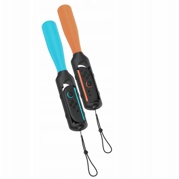 Yaxo Držák Joy-Con BASEBALL SET pro NS/NS2 Inferno oranžo...